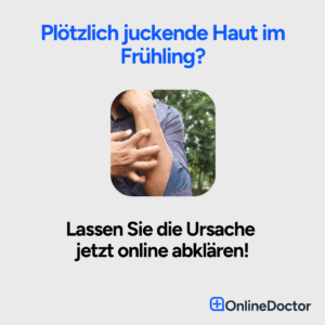 Juckreiz im Frühling Vorlage Social Media Derms